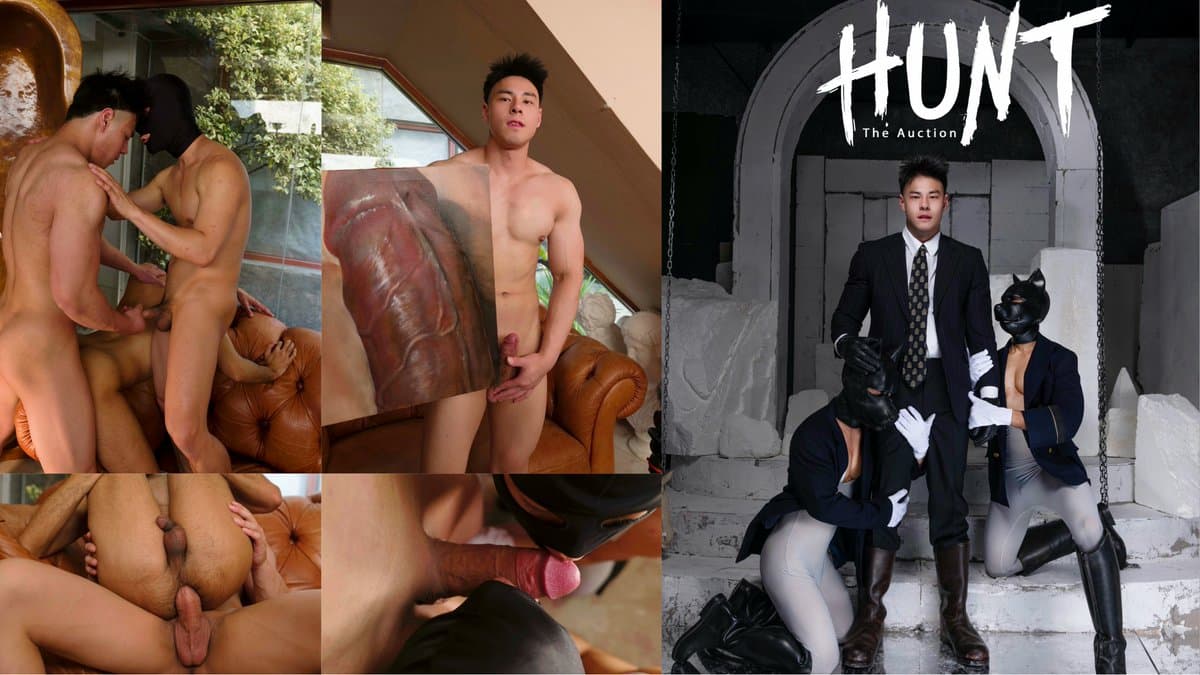 The cast 25 The Auction - Hunt 